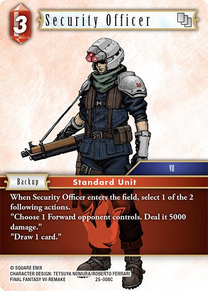 Image for Security Officer (25-008C) (Tears of the Planet) - Final Fantasy TCG