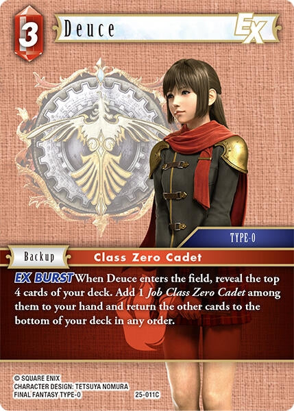 Image for Deuce EX (25-011C) (Tears of the Planet) - Final Fantasy TCG