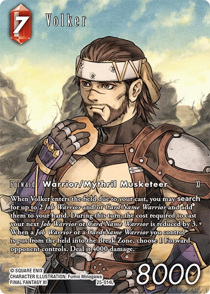 Image for Volker (Full Art) (25-014L) (Tears of the Planet) - Final Fantasy TCG