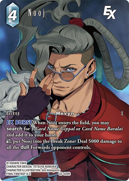 Image for Nooj EX (Full Art) (25-029R) (Tears of the Planet) - Final Fantasy TCG