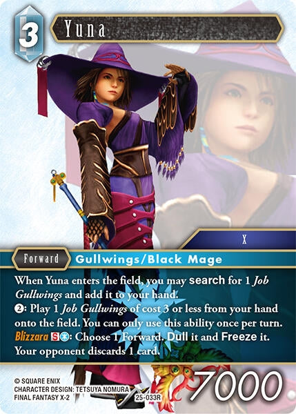 Image for Yuna (25-033R) (25-033R) (Tears of the Planet) - Final Fantasy TCG