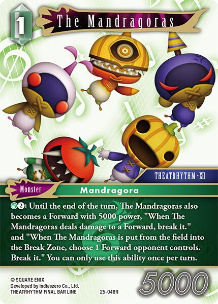 Image for The Mandragoras (25-048R) (Tears of the Planet) - Final Fantasy TCG