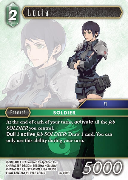 Image for Lucia (25-050R) (Tears of the Planet) - Final Fantasy TCG