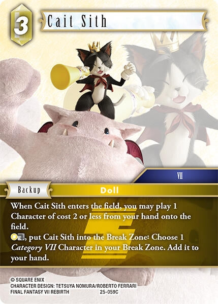 Image for Cait Sith (25-059C) (Tears of the Planet) - Final Fantasy TCG