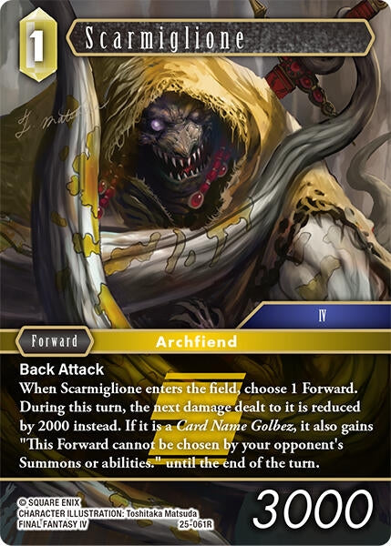 Image for Scarmiglione (25-061R) (Tears of the Planet) - Final Fantasy TCG