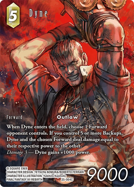 Image for Dyne (Full Art) (25-064C) (Tears of the Planet) - Final Fantasy TCG