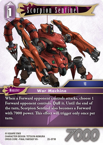 Image for Scorpion Sentinel (25-071R) (Tears of the Planet) - Final Fantasy TCG
