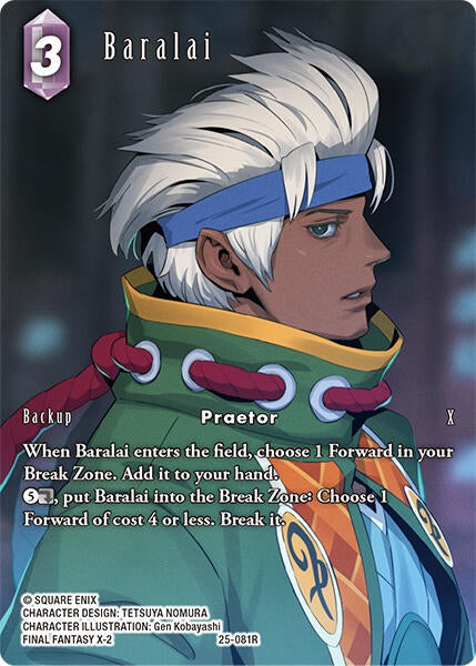 Image for Baralai (Full Art) (25-081R) (Tears of the Planet) - Final Fantasy TCG
