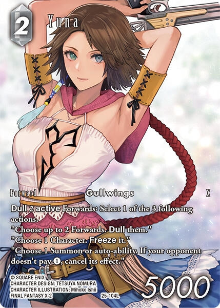 Image for Yuna (Full Art) (25-104L) (Tears of the Planet) - Final Fantasy TCG