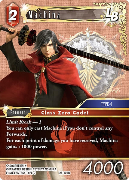 Image for Machina LB (25-106R) (Tears of the Planet) - Final Fantasy TCG