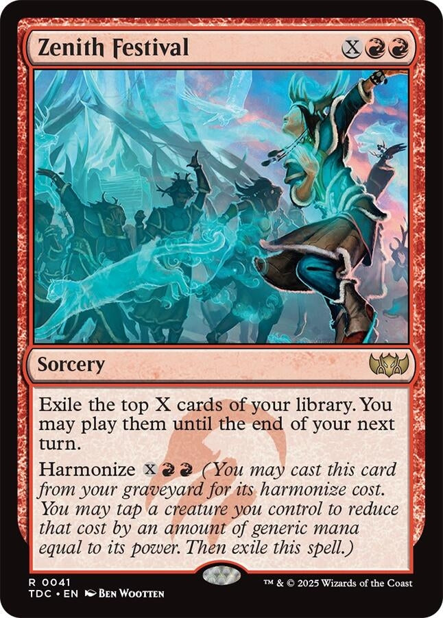 Image for Zenith Festival (41) (Commander: Tarkir: Dragonstorm) - Magic: The Gathering