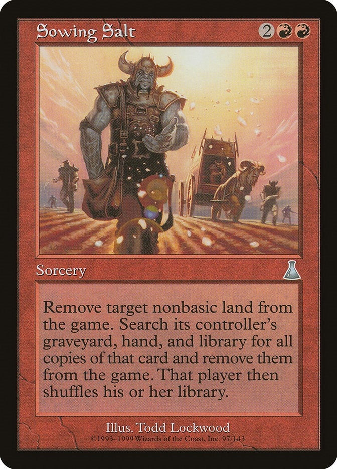 Sowing Salt (97) [UDS] - MTG Single