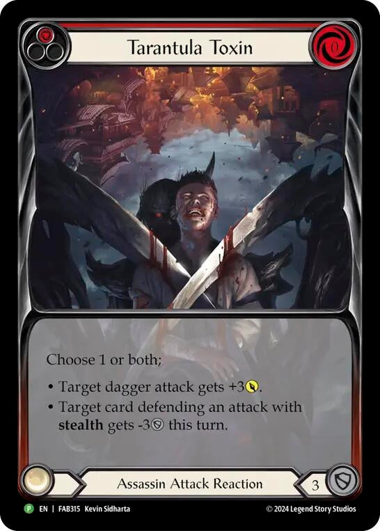 Image for Tarantula Toxin - FAB315 (FAB315) (Flesh and Blood: Promo Cards) - Flesh and Blood TCG