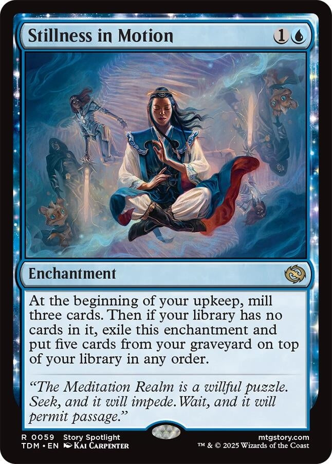 Image for Stillness in Motion (59) (Tarkir: Dragonstorm) - Magic: The Gathering