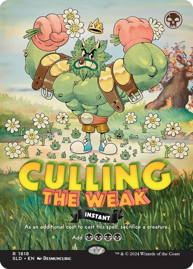 Image for Culling the Weak (1818) (Secret Lair Drop Series) - Magic: The Gathering