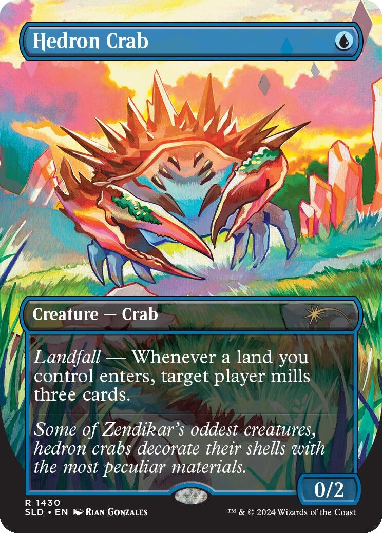 Image for Hedron Crab (1430) (Secret Lair Drop Series) - Magic: The Gathering