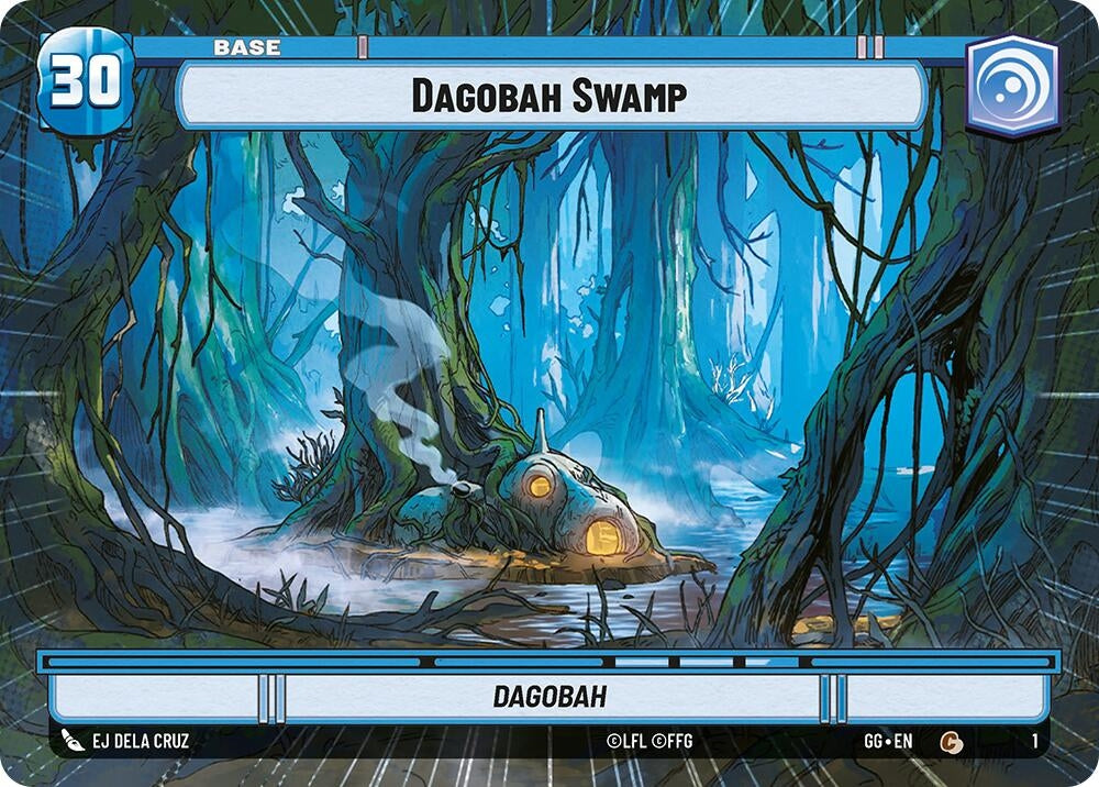 Image for Dagobah Swamp (1/0) (Gamegenic Promos) - Star Wars: Unlimited