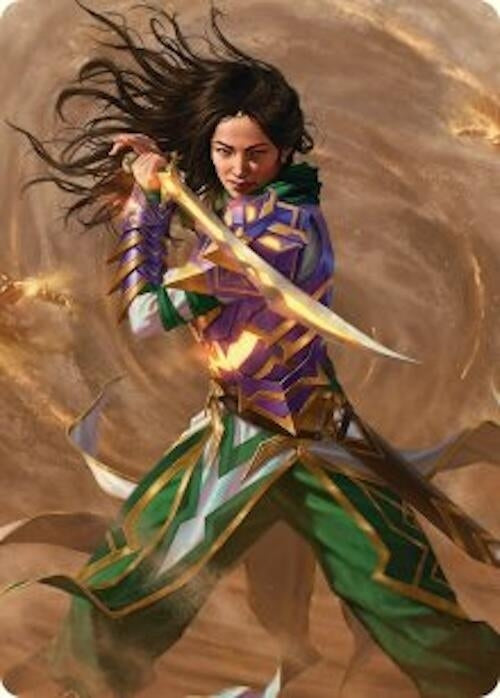 Image for Descendant of Storms Art Card (2/54) (2) (Art Series: Tarkir: Dragonstorm) - Magic: The Gathering