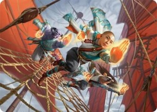 Image for Aligned Heart Art Card (52/54) (52) (Art Series: Tarkir: Dragonstorm) - Magic: The Gathering