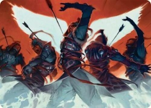 Image for Desperate Measures Art Card (11/54) (11) (Art Series: Tarkir: Dragonstorm) - Magic: The Gathering