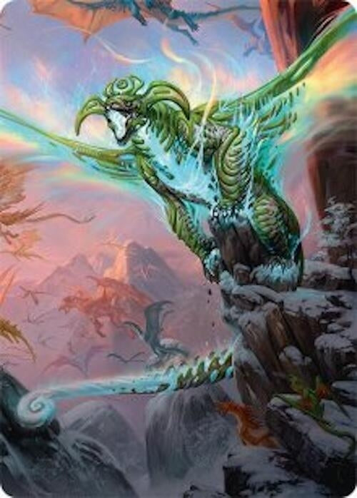 Image for Ureni of the Unwritten Art Card (51/54) (51) (Art Series: Tarkir: Dragonstorm) - Magic: The Gathering