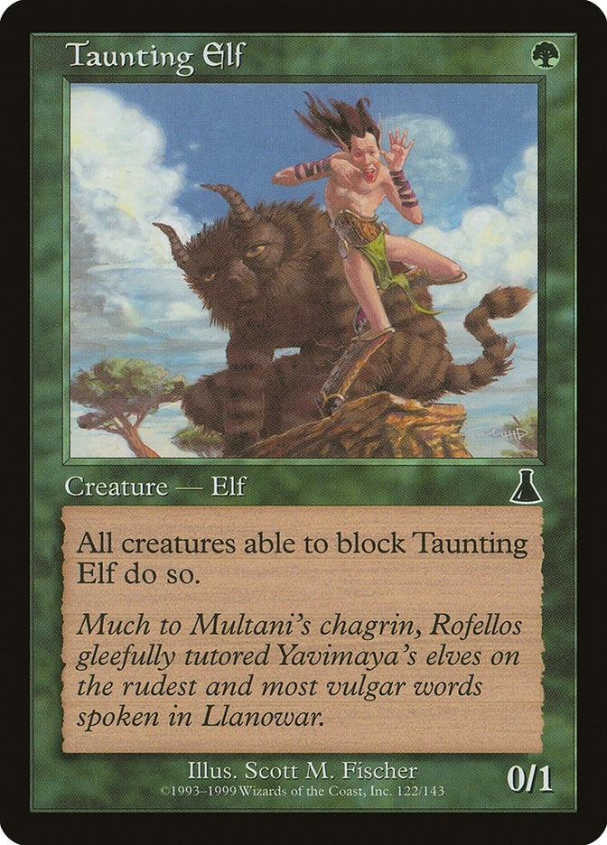 Taunting Elf (122) [UDS] - MTG Single