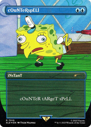 Image for cOuNTeRspELl (7010) (Rainbow Foil) (7010) (Secret Lair Drop Series) - Magic: The Gathering
