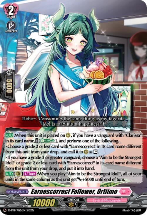 Image for Earnescorrect Follower, Ortilmo (D-PR/765EN) [D Promo Cards] - Cardfight Vanguard