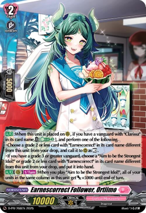 Image for Earnescorrect Follower, Ortilmo (Foil) (D-PR/766EN) [D Promo Cards] - Cardfight Vanguard