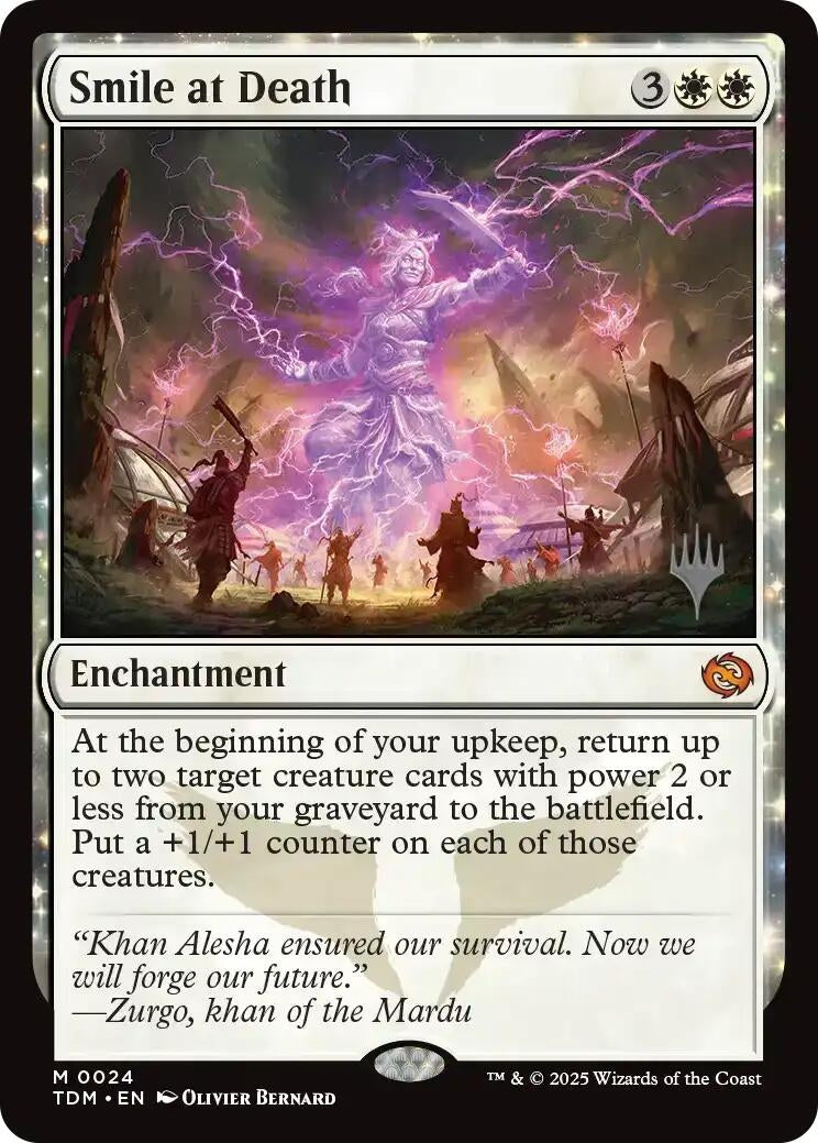 Image for Smile at Death (24) (Promo Pack: Tarkir: Dragonstorm) - Magic: The Gathering
