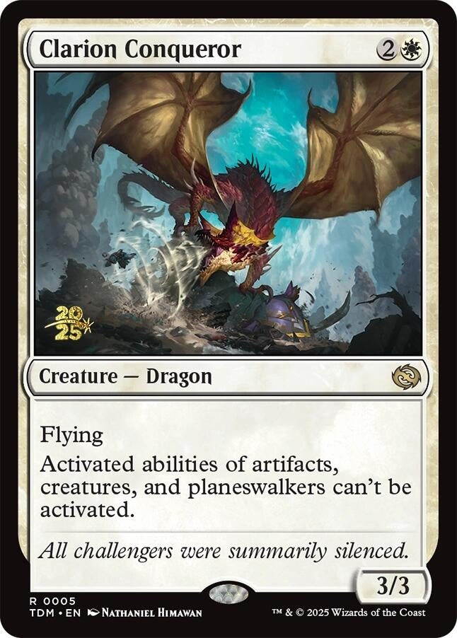 Image for Clarion Conqueror (5) (Prerelease Cards) - Magic: The Gathering