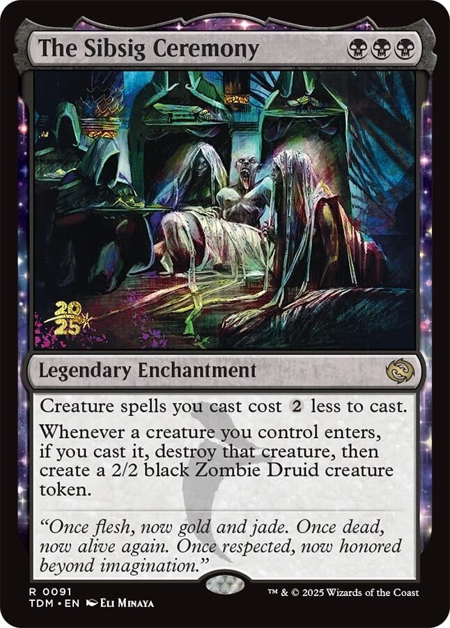 Image for The Sibsig Ceremony (91) (Prerelease Cards) - Magic: The Gathering