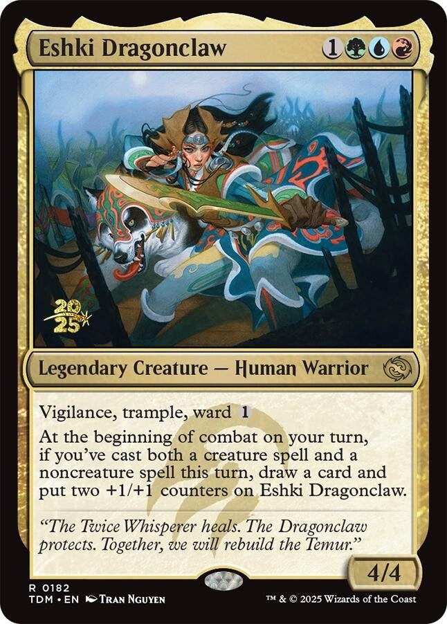 Image for Eshki Dragonclaw (182) (Prerelease Cards) - Magic: The Gathering