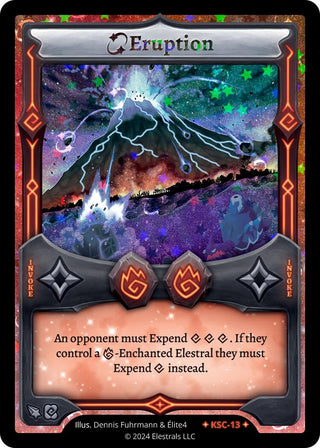 Image for Eruption (Stellar) (KSC-13) (Clash! Promos) - Elestrals