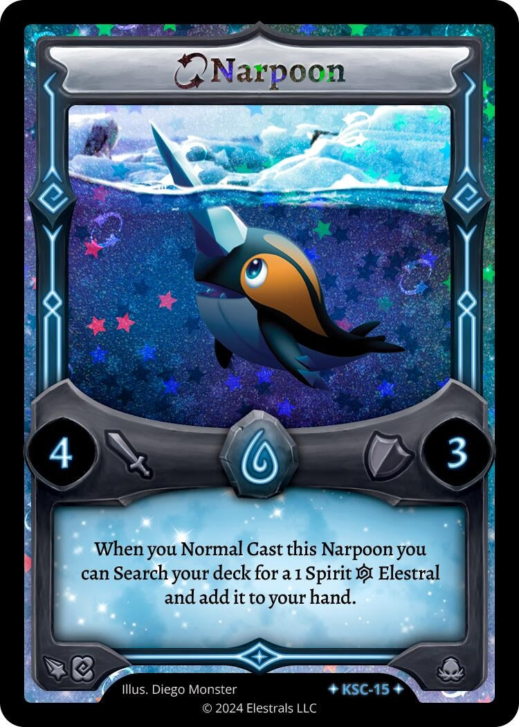 Image for Narpoon (Stellar) (KSC-15) (Clash! Promos) - Elestrals