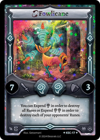 Image for Fowlicane (Stellar) (KSC-17) (Clash! Promos) - Elestrals