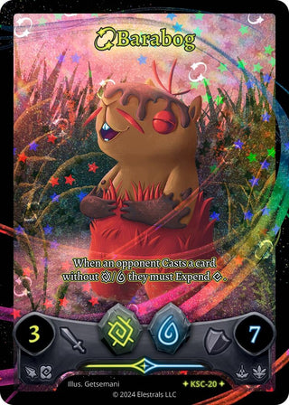 Image for Barabog (Full Art) (Stellar) (KSC-20) (Clash! Promos) - Elestrals
