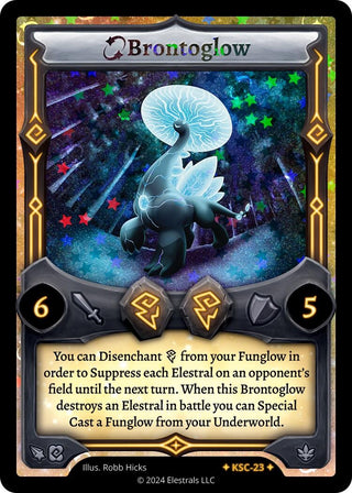 Image for Brontoglow (Stellar) (KSC-23) (Clash! Promos) - Elestrals
