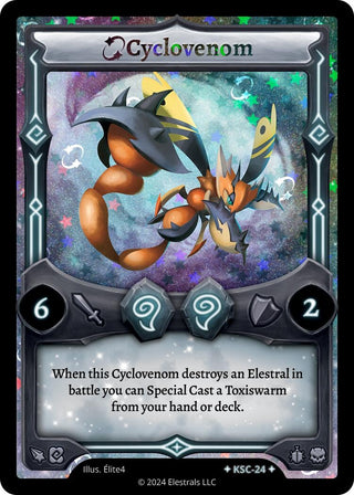 Image for Cyclovenom (Stellar) (KSC-24) (Clash! Promos) - Elestrals
