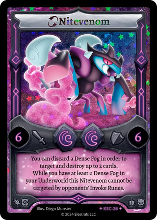 Image for Nitevenom (Stellar) (KSC-26) (Clash! Promos) - Elestrals