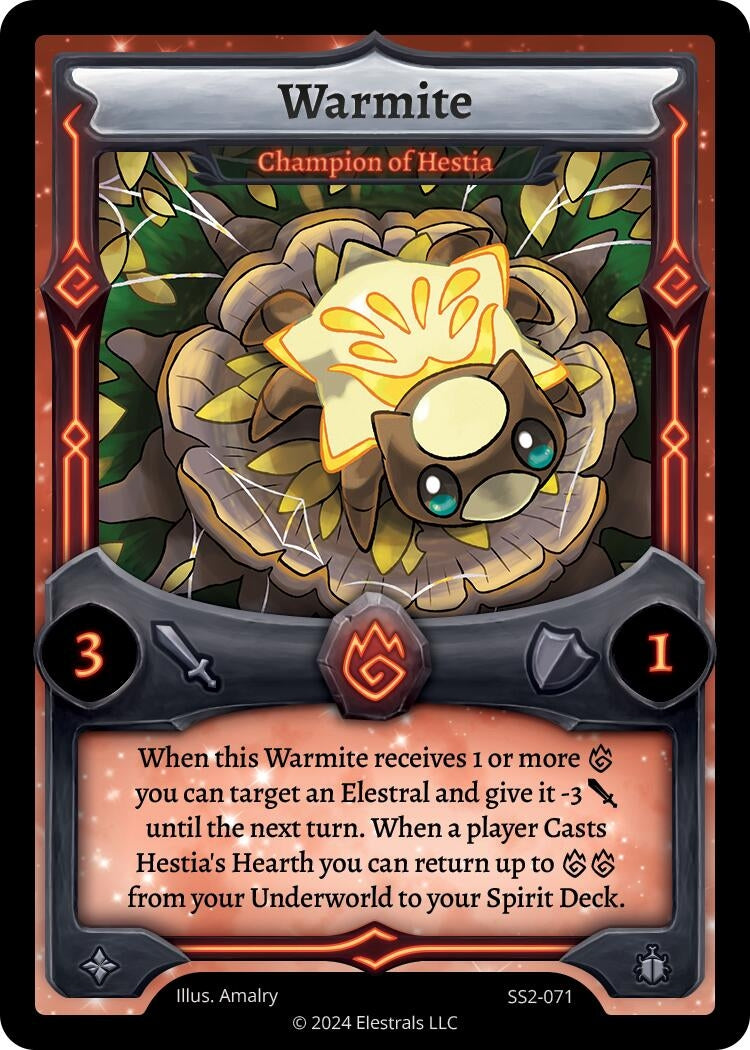Image for Warmite - Champion of Hestia (SS2-071) (Shattered Stars Chapter 2 [SS2]) - Elestrals