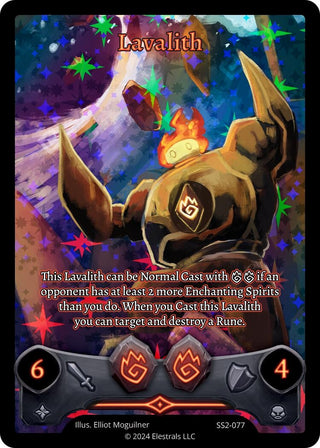 Image for Lavalith (SS2-077) (Shattered Stars Chapter 2 [SS2]) - Elestrals