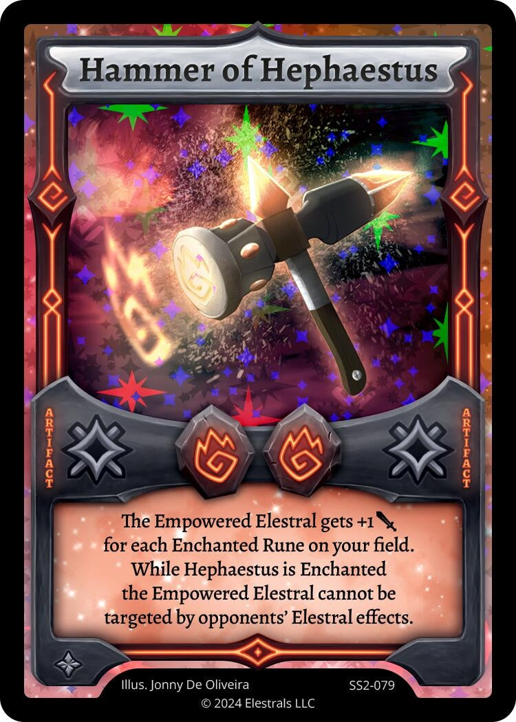 Image for Hammer of Hephaestus (SS2-079) (Shattered Stars Chapter 2 [SS2]) - Elestrals