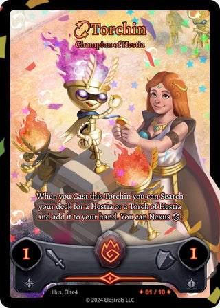 Image for Torchin - Champion of Hestia (Serialized) (/10) (Shattered Stars Chapter 2 [SS2]) - Elestrals