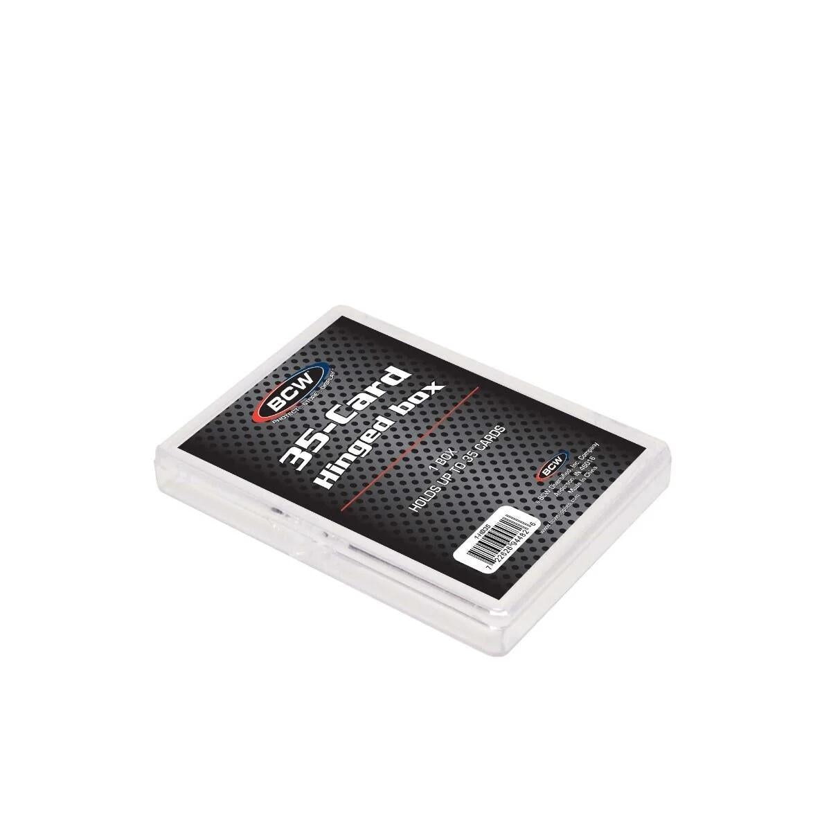 Image for Hinged Trading Card Box - 35 Count - Collectible Storage