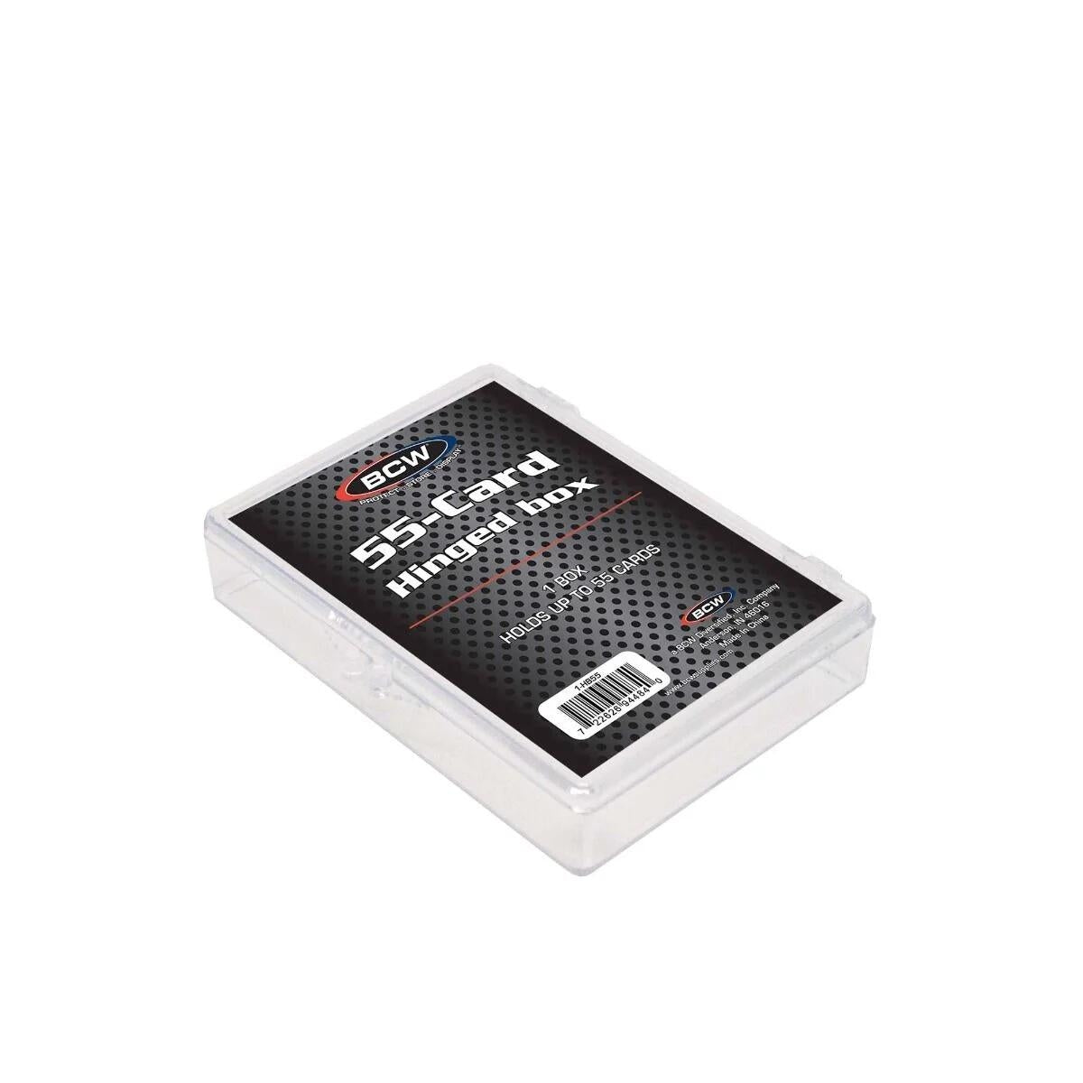 Image for Hinged Trading Card Box - 55 Count - Collectible Storage
