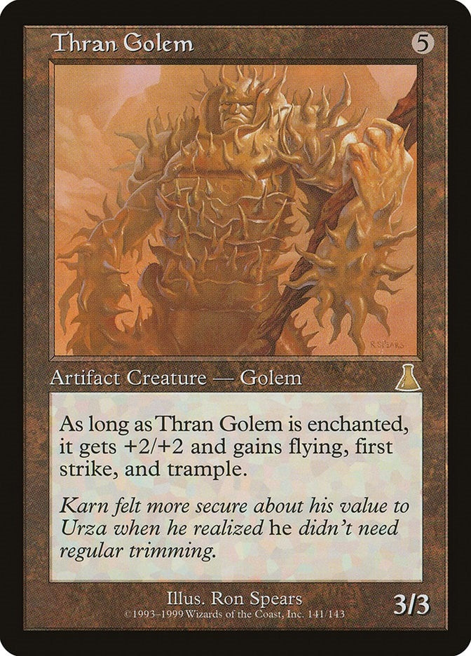 Thran Golem (141) [UDS] - MTG Single