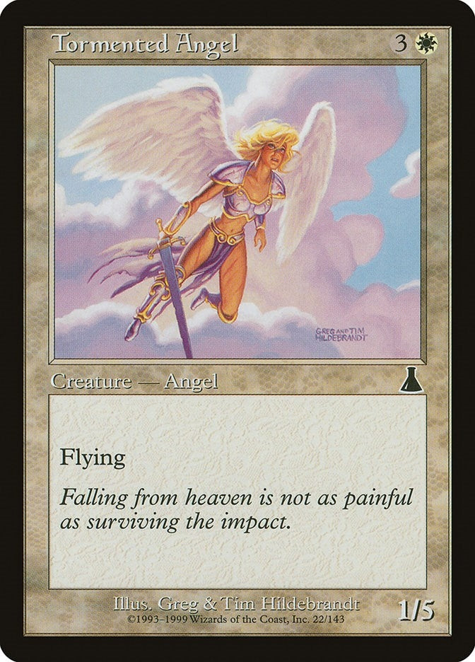 Tormented Angel (22) [UDS] - MTG Single