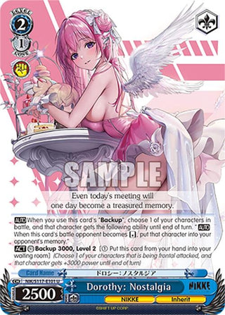 Dorothy: Nostalgia (NIK/S117-E101 U) (GODDESS OF VICTORY: NIKKE)