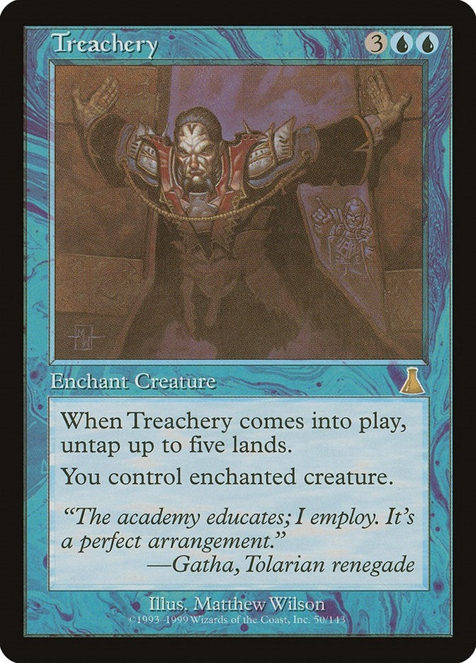 Treachery (50) [UDS] - MTG Single